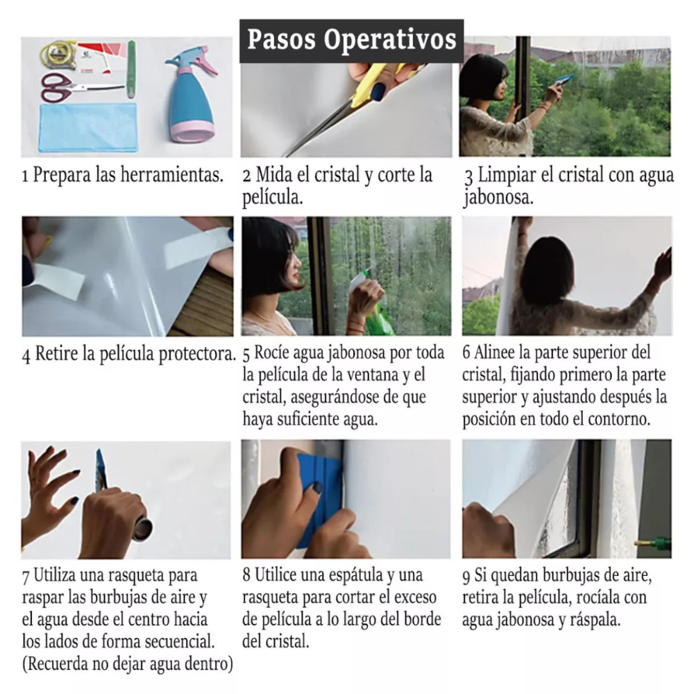 Vinil Anti-UV para Ventanas – Bloquea el Calor y Protege tus Muebles Todo el Año
