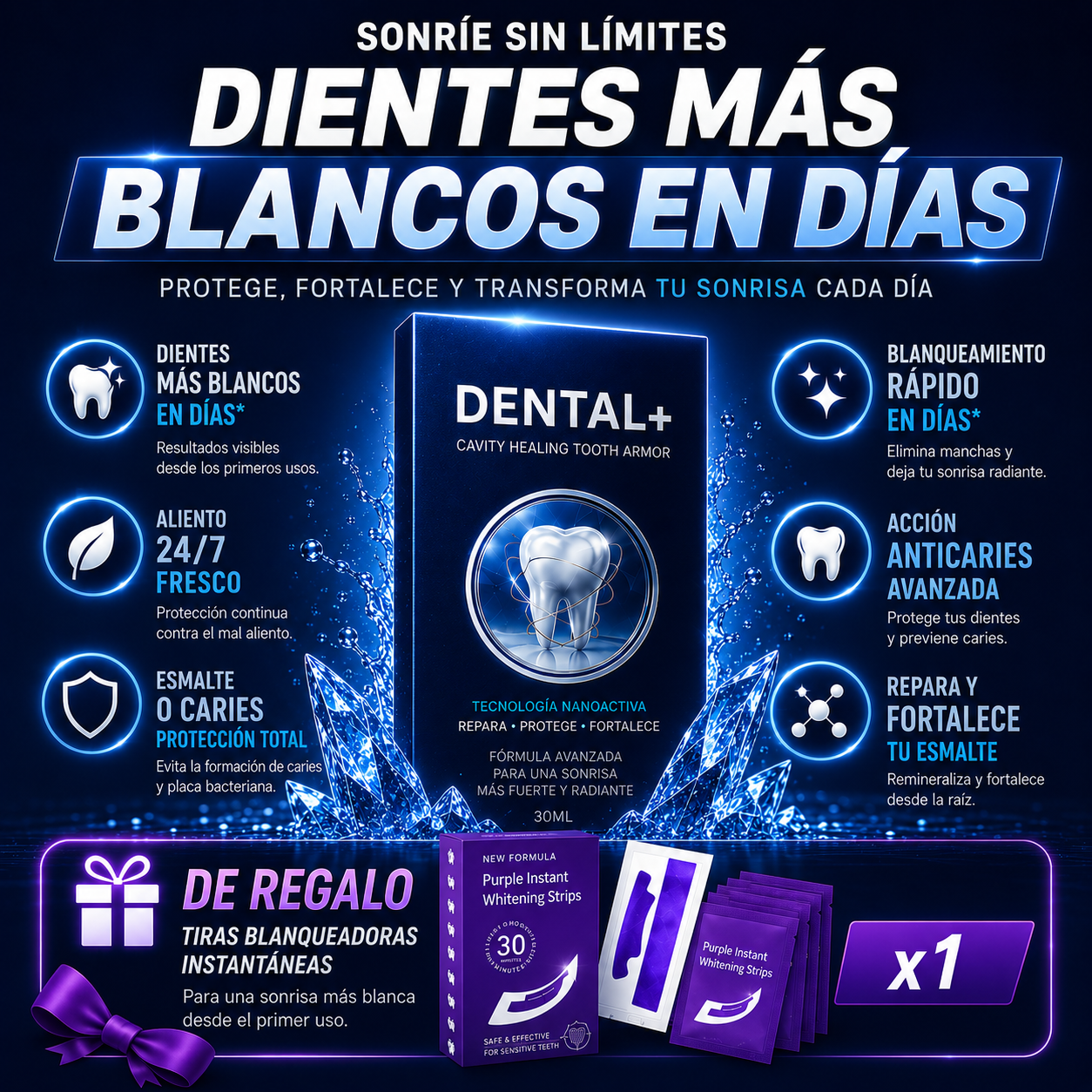 Más Blanco, Más Protección | Dental Healing