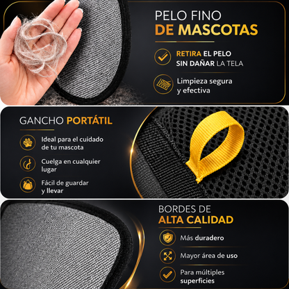Guante Removedor de Pelos y Pelusas — Limpieza Rápida y Reutilizable