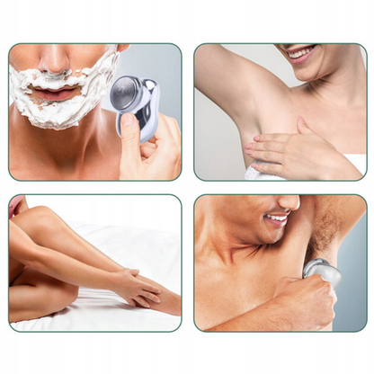 ShaveProMini Mini Afeitadora Portátil Recargable – Afeitado Rápido, Sin Irritación y Fácil de Llevar