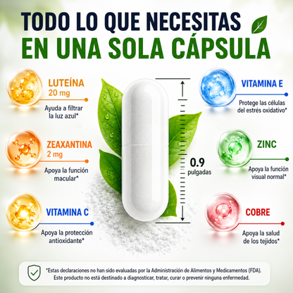 Tus ojos también necesitan vitaminas: dales el cuidado que merecen — 2x1 por tiempo limitado