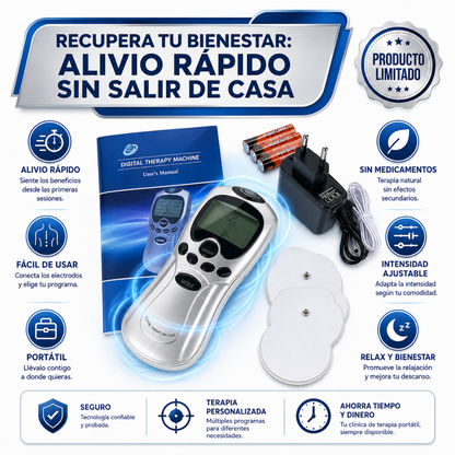 Recupera el Alivio y la Ligereza en tu Cuerpo Sin Salir de Casa — MuscleEase™