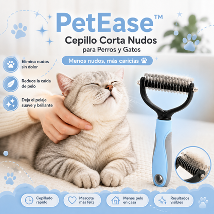 Cepillo Removedor de Pelo y Nudos | PetEase™