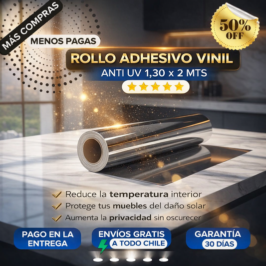 Vinil Anti-UV para Ventanas – Bloquea el Calor y Protege tus Muebles Todo el Año