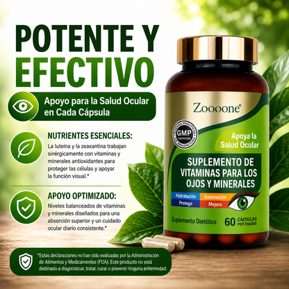 Tus ojos también necesitan vitaminas: dales el cuidado que merecen — 2x1 por tiempo limitado
