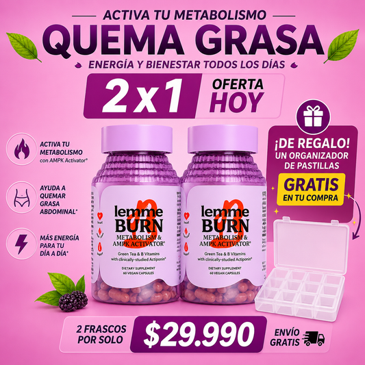 LEMME BURN® | ¡DE GRASA ACUMULADA A CINTURITA DE AVISPA!