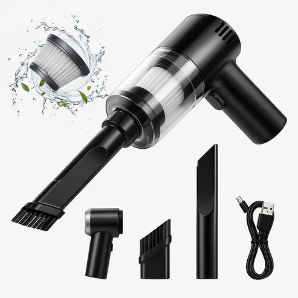 CleanJet Mini Aspiradora Portátil 3 en 1