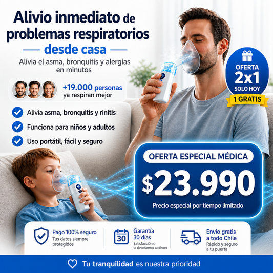 AirKid Pro™ 💙 Respira mejor en minutos – 2x1 HOY