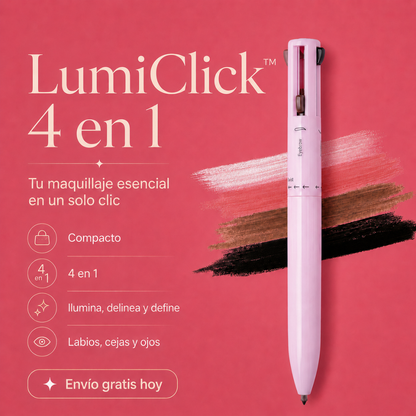 Maquillaje completo en 1 minuto con LumiClick™ 4 en 1