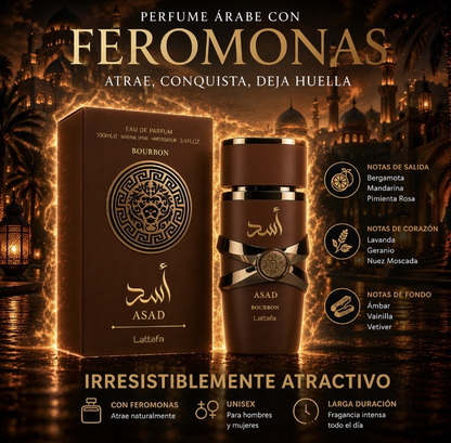 AL ASWAD PARFUMS® PERFUMES ÁRABES CON FEROMONAS