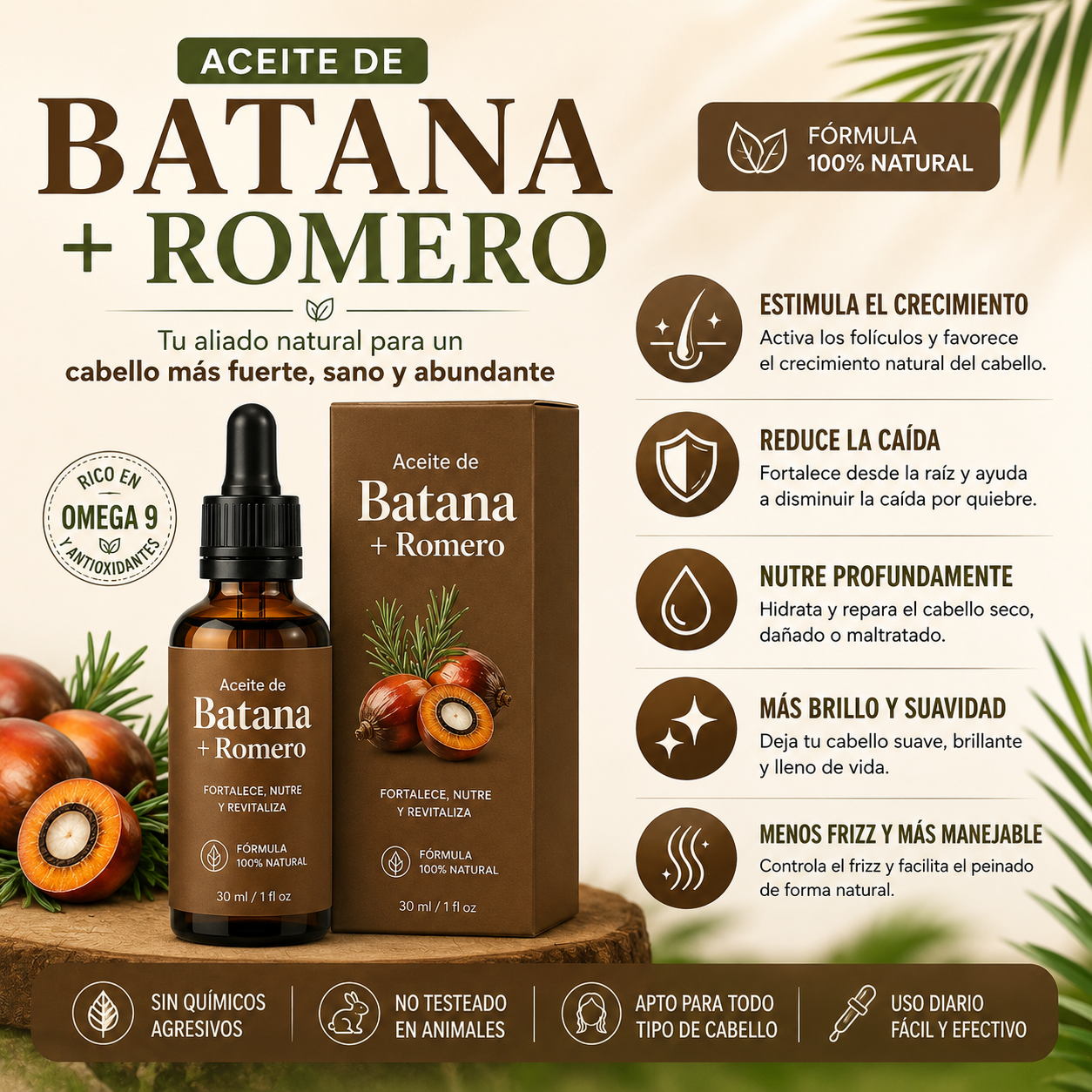 El Secreto para un Cabello Más Abundante y Radiante: Batana Oil®