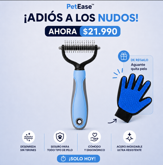 Cepillo Removedor de Pelo y Nudos | PetEase™