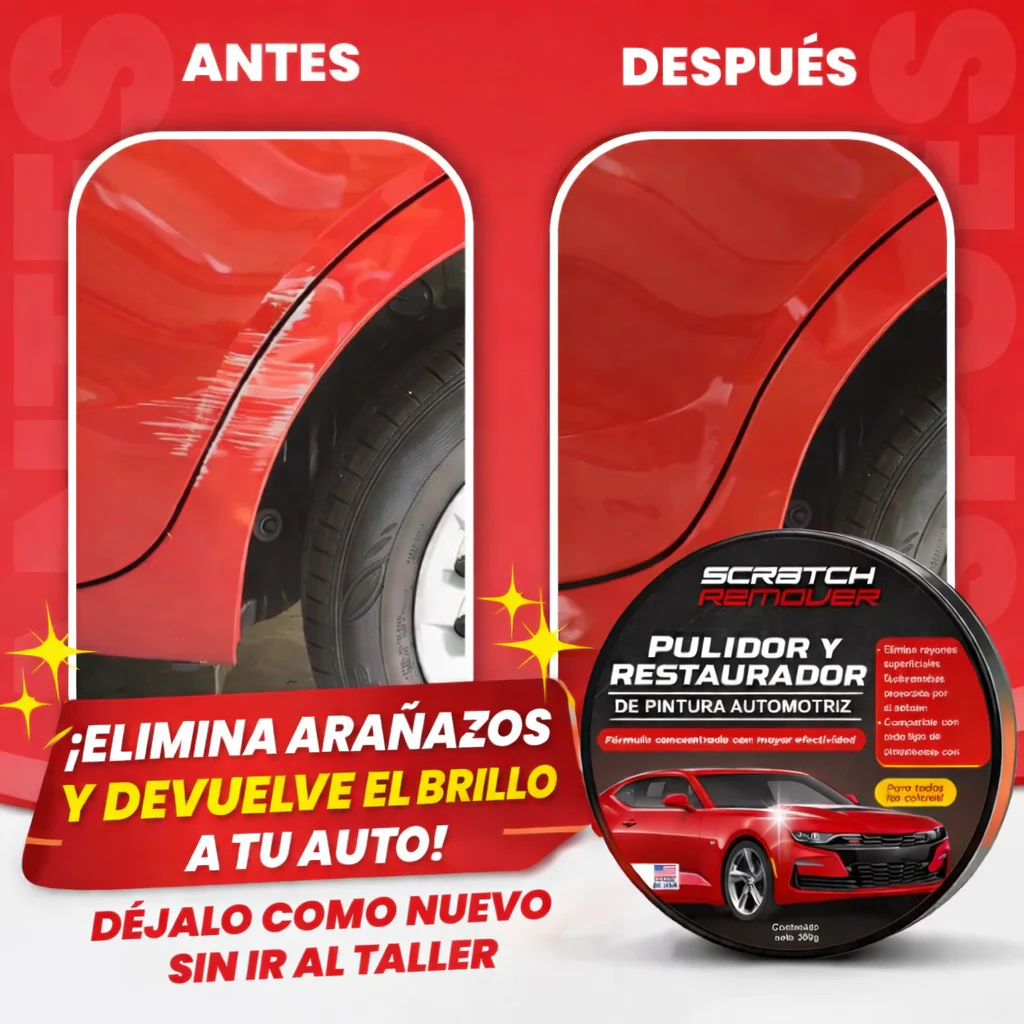 ClearPro – Borra rayones visibles y recupera el brillo en menos de 20 minutos